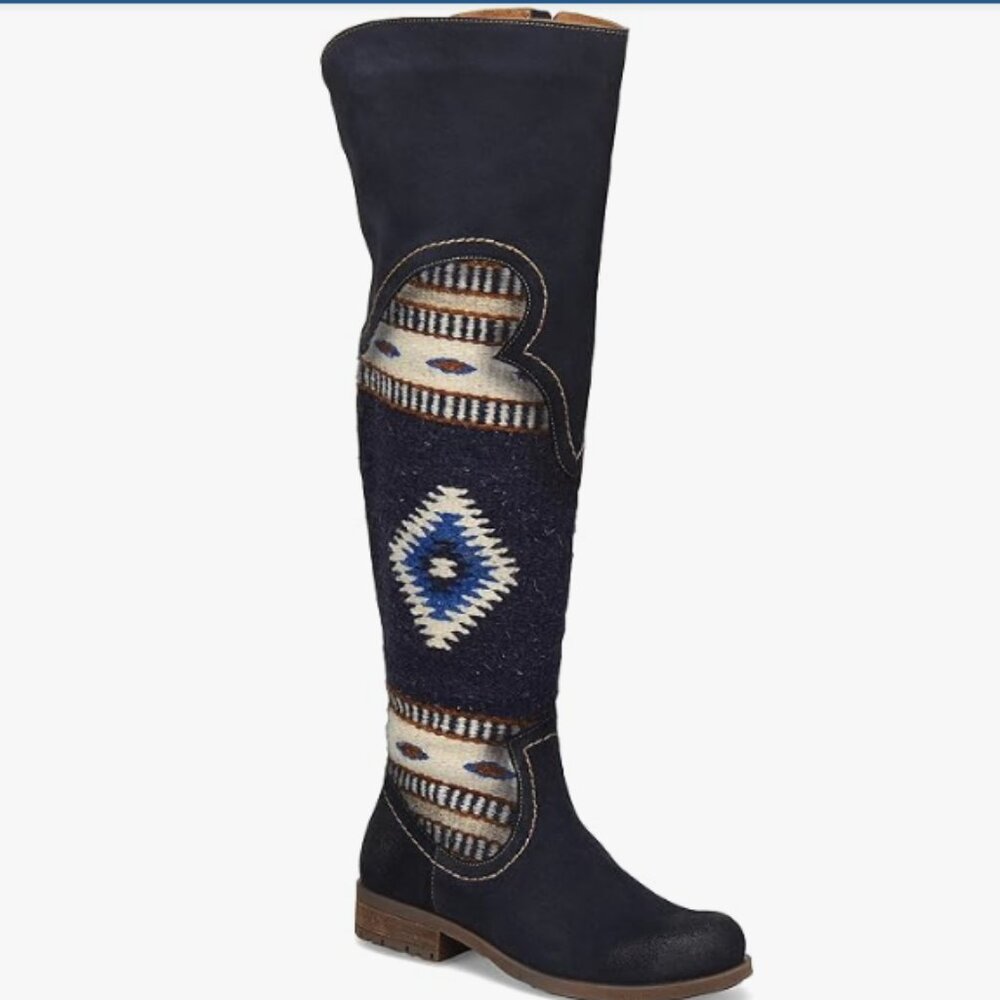 New BORN Lucero Over the Knee Boot $310 RETAIL 261 7M4 - Picture 2 of 11